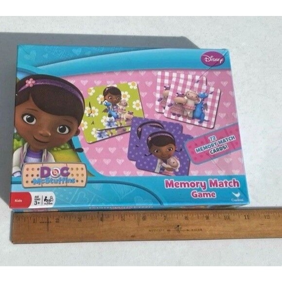 Disney, Doc McStuffins Memory Match Game, 72 Cards, For Kids 3+ Cardinal Games - Picture 5 of 8